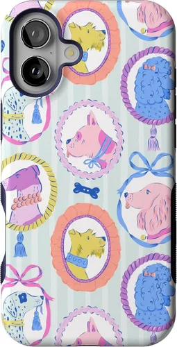 Vista 21 de Funda Casely para iPhone 16 Plus Todas Las Cosas Divertidas Diversión en Días Laborables Compatible con MagSafe Diseño Protector Audaz