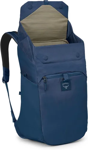 Vista 7 de Osprey Aoede Slim SyncPack - Mochila con funda para laptop, sistema Azul antiguo