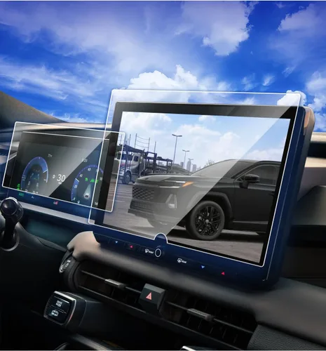 Vista 13 de Sequoia 2023 Protector de pantalla para Toyota RAV4 Sequoia Highlander Tundra 2023 Protector de pantalla táctil de 8 pulgadas, accesorios RAV4