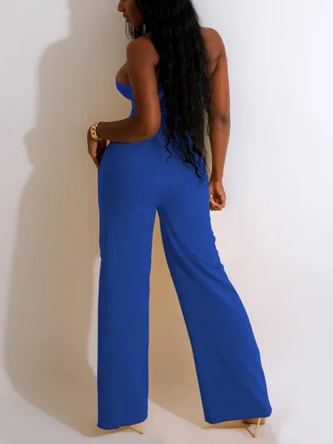 Vista 4 de Nimsruc Two Piece Outfits For Women Casual Sleeveless Sweat Suits