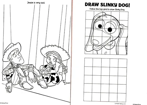 Vista 3 de Pixar Disney Toy Story - Libro gigante para colorear y actividades - 192 páginas