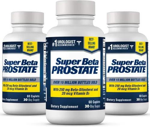 Vista 6 de SUPER BETA PROSTATE Suplemento de apoyo para la salud masculina - Reduce las visitas al baño, promueve el sueño, mejor vaciado de la vejiga