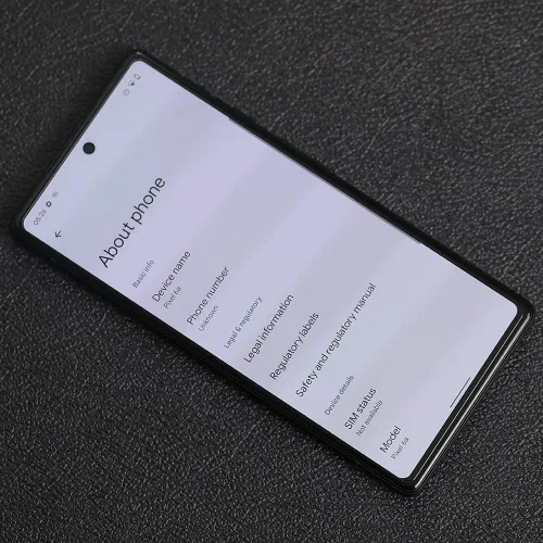 Vista 5 de Ibywind Protector de pantalla para Google Pixel 6a 5G 6.1", con protector de lente de cámara de metal, sin burbujas, fácil de instalar