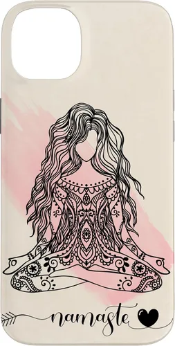 Vista 15 de Namaste Mandala Hippie Yoga Woman Meditation Spiritual Gift Case for iPhone 17