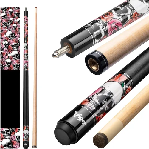 Vista 8 de Viper by GLD Products Underground 58" Pool Cue Stick, 9 Styles, 18-21 Ounce Sangre celta
