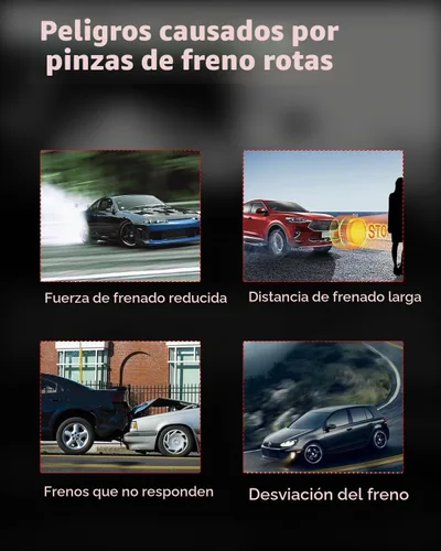 Vista 7 de cciyu 18B4918A Pinza de freno delantera derecha con soporte para Cadillac, para Chevy, para GMC