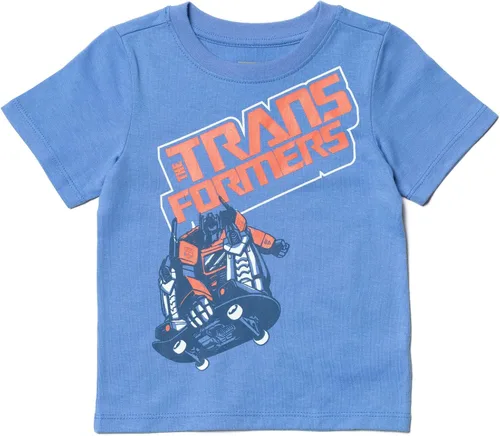 Vista 3 de Transformers Optimus Prime Bumblebee Megatron - Paquete de 2 camisetas para niños pequeños a grandes