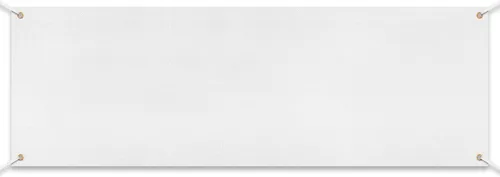 Vista 14 de Zonon Pancartas grandes en blanco y letreros de tela Oxford de poliéster para decorar con cuerda colgante para pared interior y exterior, carteles