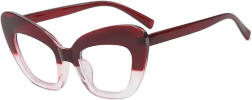 Vista 5 de Gafas retro anti azul de moda para mujer