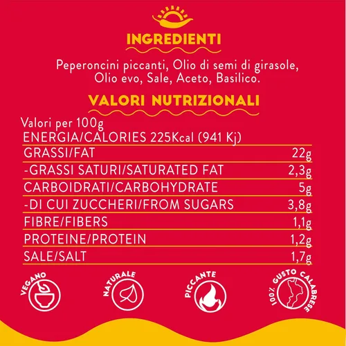Vista 2 de TUTTOCALABRIA Pasta de chile calabrés triturada, paquete club, 33.5 onzas