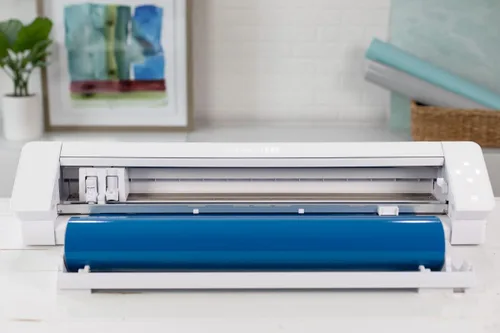 Vista 5 de Silhouette Cameo 4 Pro versión de 61 cm - tapete de corte de 61 cm, cables de alimentación, alimentador de rollo integrado, software Silhouette