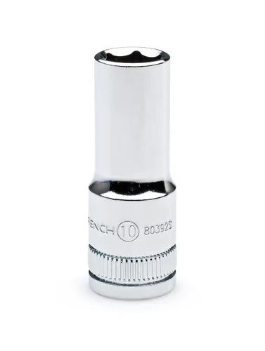 Vista 2 de GearWrench 80304S Juego de 13 piezas de llaves de vaso de 1/4 pulgada de longitud media de 6 puntas, métrico