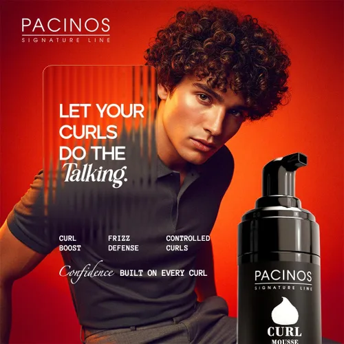 Vista 4 de Pacinos Signature Line - Mousse para realzar rizos - Mousse para el cabello y espuma para peinar