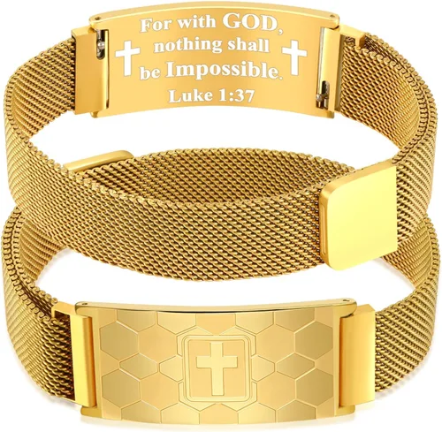 Vista 62 de Regalos de graduación, pulsera de fútbol, fútbol, baloncesto, béisbol, regalos de pulsera, pulseras de cruz de fe para hombres, bautismo, primera