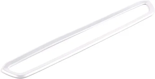 Vista 7 de ABS Material Car Center Console Ajuste de volumen Ajuste de marco para BMW Serie 3 G20 G28 2019 2020 (Plata)