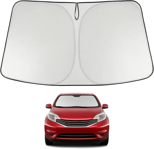 Vista 218 de Proadsy Parasol para parabrisas Rivian R1S 2022-2025 2026 de 4 capas plegable, protector de parasol frontal que bloquea los rayos UV, mantiene