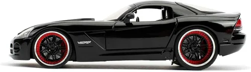 Vista 2 de Fast & Furious Letty's Dodge Viper SRT 10 1/24 Escala Diecast Car Negro