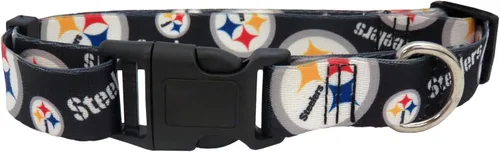 Vista 33 de Littlearth NFL Buffalo Bills - Collar para mascotas, color del equipo, talla M