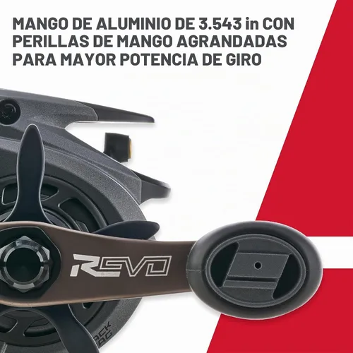 Vista 9 de Abu Garcia Revo SX Carrete de Pesca de Bajo Perfil