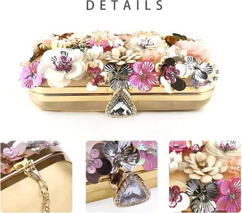 Vista 5 de Lanpet Bolso de mano de mujer con correa de cadena bolso de hombro