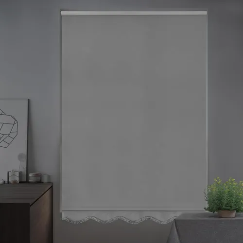 Vista 6 de CHICOLOGY Persianas enrollables opacas personalizables, sin cordón, para el hogar, tratamientos de ventana, persianas de puerta, persianas opacas