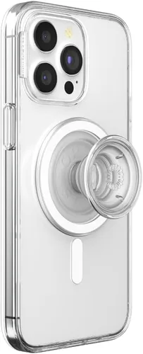 Vista 18 de PopSockets Funda para iPhone 15 con agarre para teléfono y deslizador compatible con MagSafe, Funda para iPhone 15, Compatible con carga inalámbrica