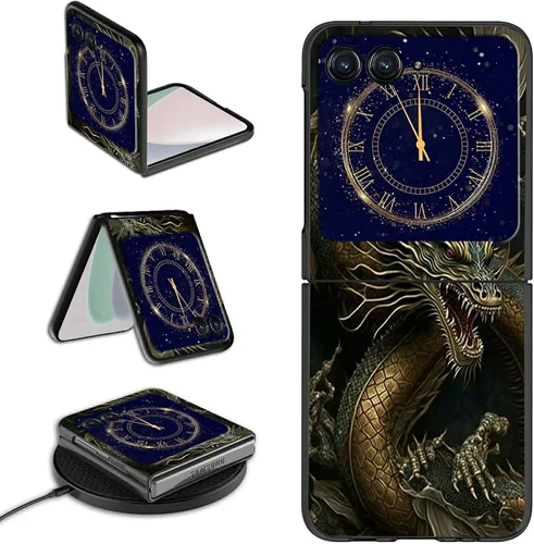 Vista 55 de Rossy Funda para Motorola Razr Plus 2023 para Moto Razr+ 2023 con patrón de niña africana para mujeres y hombres, ultra delgada, ligera