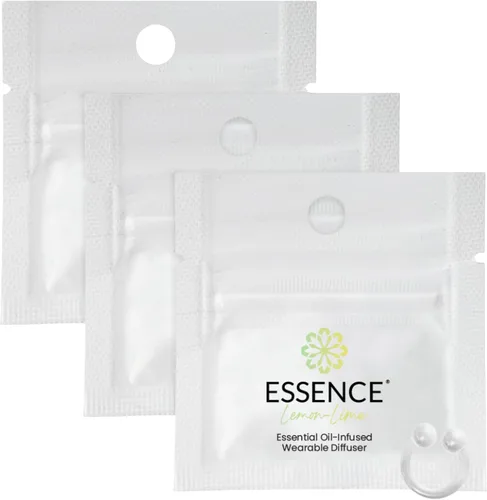 Vista 12 de Essence - Difusor nasal de aromaterapia portátil, anillo de nariz de aceite esencial de bergamota, inhalador de silicona para apoyo del estrés