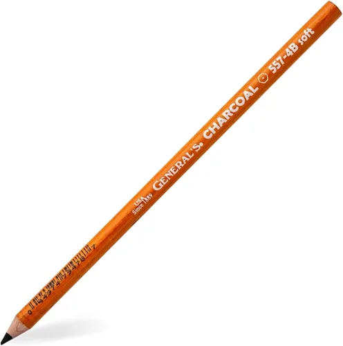 Vista 4 de General's - Paquete de lápices de carbón: 2B mediano, 4B suave, 6B extra suave, serie 557, 12 lápices cada caja, total de 36 lápices para clases