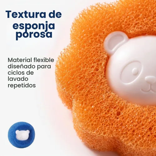 Vista 3 de 3 unidades de removedor de pelo para lavandería, removedor de pelo reutilizable, lavadora, recogedor de pelo de bola para ropa de perro, gato