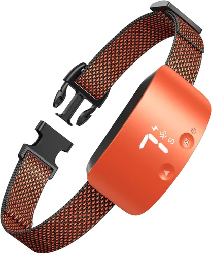 Vista 10 de NBJU - Collar antiladridos para perros, collar de adiestramiento antiladridos recargable, con 7 niveles de vibración ajustables de sensibilidad e