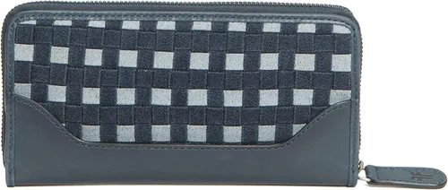 Vista 2 de Frye Melissa - Cartera vaquera con cremallera, color azul marino, Azul Marino, talla única
