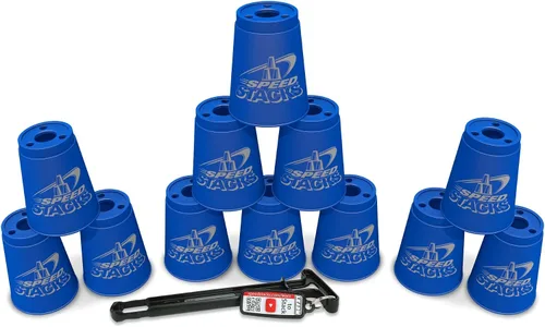 Vista 2 de Conjunto de vasos para apilar, deportivos, de Speed Stacks