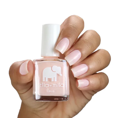 Vista 3 de ella+mila Juego de esmaltes de uñas profesionales – Secado rápido, larga duración y resistente al astillado – Manicura francesa paquete de 2