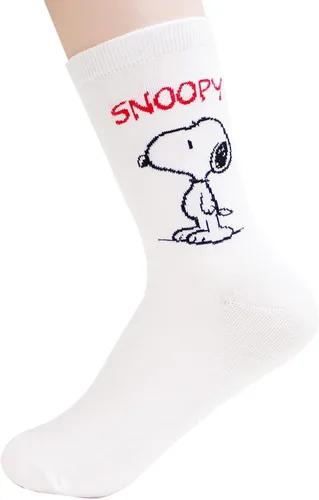 Vista 3 de The Peanuts Snoopy - Colección de calcetines con licencia para mujeres y adolescentes Socksense