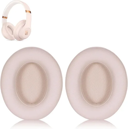 Vista 14 de Studio 2 - Almohadillas de repuesto para auriculares Beats Studio 2 y Studio 3 con cable e inalámbricos, almohadillas de espuma viscoelástica
