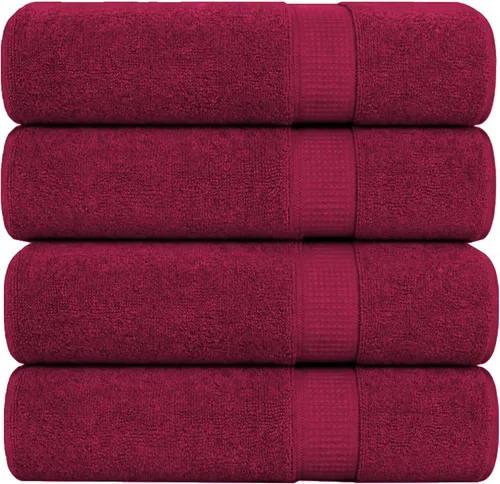 Vista 51 de GOLD TEXTILES Juego de 24 toallas de baño negras de alta absorción, multiusos, secado rápido, para piscina, gimnasio, hotel, spa