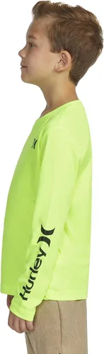 Vista 5 de Hurley Camiseta de natación de manga larga UPF 50+ para niños