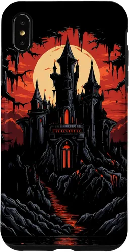 Vista 11 de Carcasa de fantasía oscura para iPhone 16 Castillo gótico Arquitectura Gótica Brujería
