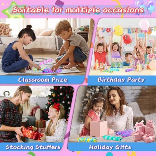 Vista 9 de Juguete Fidget Pop de Succión, Juguetes para Relajarse y Aliviar la Presión, Juguetes Sensoriales Popper Anti-Presión de Compresión 3D para Niños