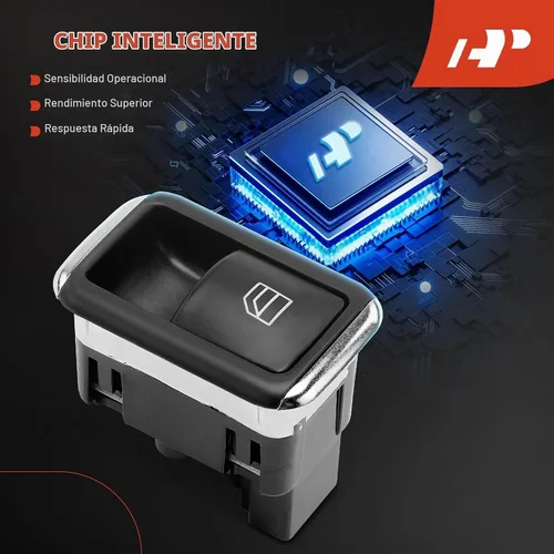 Vista 6 de A-Premium Interruptor de elevalunas eléctrico delantero derecho o trasero