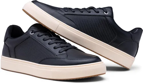 Vista 5 de Jousen Zapatos casuales para hombre, zapatillas de vestir de moda, zapatos blancos clásicos para hombres