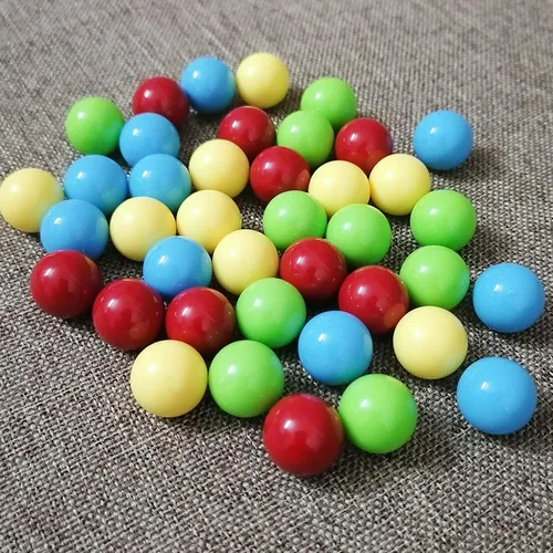 Vista 3 de Juego de 48 bolas de repuesto para canicas compatibles con hipopótamos hambrientos hambrientos (4 colores)