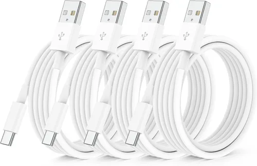 Vista 10 de QZIIW Paquete de 4 cables de carga rápida USB C de 3 pies para iPhone 17 16 15/17 16 15 Pro/16 15 Pro max/16 15 Plus, cable USB A a USB C
