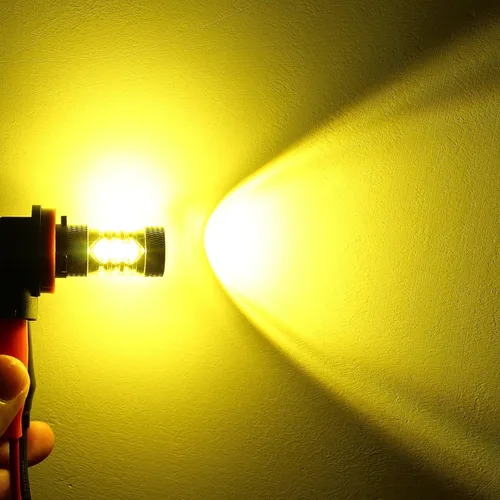 Vista 5 de Neblineros LED de repuesto de la marca Alla Lighting, 3030 SMD, luz amarilla