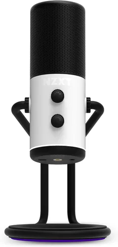 Vista 2 de [Usado] NZXT Capsule - Micrófono USB cardioide - Blanco mate