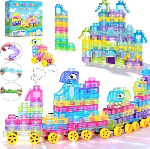 Vista 14 de JOY SPOT! 54 bloques de construcción suaves para niños pequeños, bloques