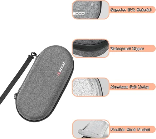 Vista 3 de RLSOCO EpiPen - Estuche de transporte para niños y adultos: entrenador EpiPen, bolígrafo de insulina, bolígrafo JEXT, Auvi-Q, antihistamínico