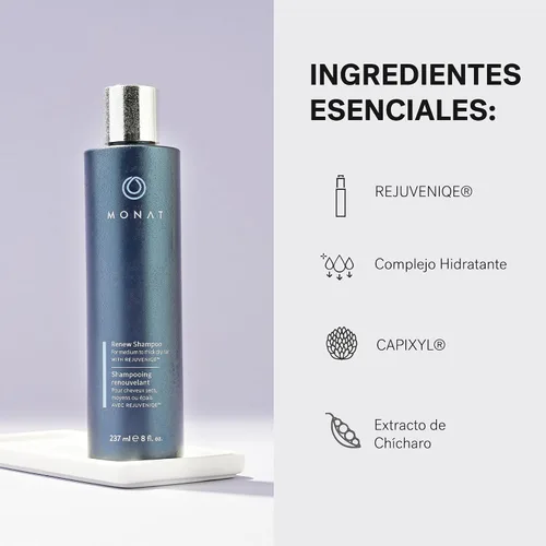 Vista 5 de Monat Champú renovador para la pérdida y equilibrio del cabello