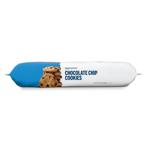 Vista 6 de Amazon Grocery, Galletas con chispas de chocolate, 13 onzas (anteriormente Happy Belly, el embalaje puede variar)